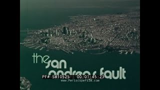 " THE SAN ANDREAS FAULT " 1974 EDUCATIONAL FILM   CALIFORNIA SEISMIC FAULT EARTHQUAKES  SM10525