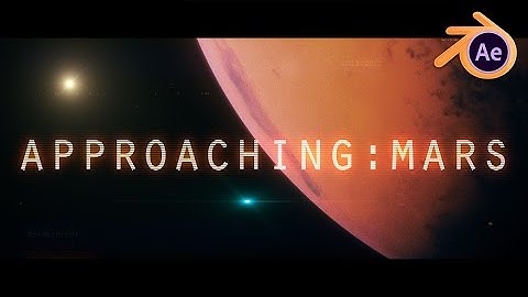 Approaching: Mars (Blender Animation)