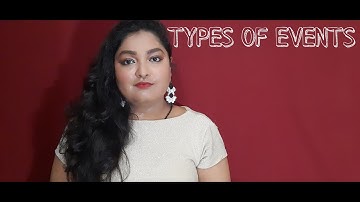 TYPES OF EVENTS | EVENT MANAGEMENT | ENVISION LOTUS
