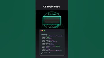 New Login Page Animation Using HTML And CSS