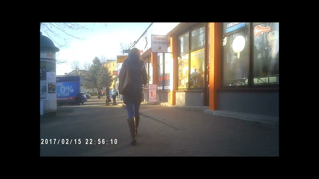 Long shiny padded coat