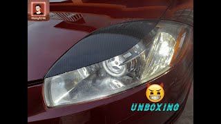 Mitsubishi Eclipse GT 2006 Ralliart style Eyelids unboxing 😈