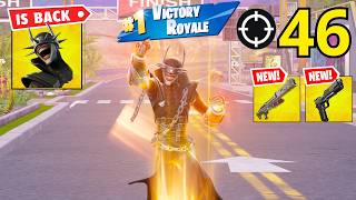 46 Elimination Gameplay Wins Zero Build (NEW FORTNITE CHAPTER 7 SEASON 2)