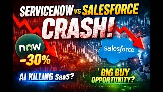 ServiceNow vs Salesforce Crash: Is AI Killing SaaS or Creating a Massive Buying Opportunity?
