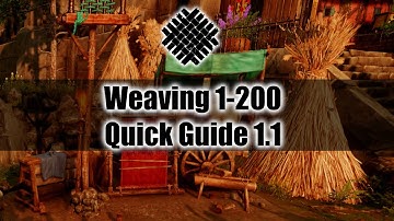 1-200 Weaving Quick Guide 1.1 | New World