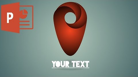 | professional 3d logo in PowerPoint |