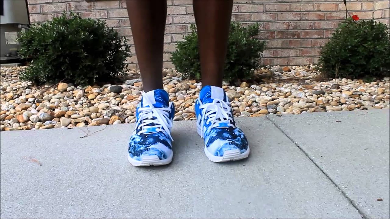 adidas zx flux on feet