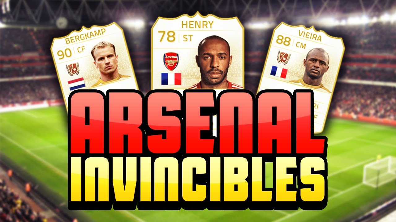 The Invincibles 1 Arsenal Legends Fifa 14 Ultimate Team Youtube