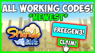 *NEWEST* All Working Codes In Shindo Life For FREE Spins And Rell Coins in Shindo Life!