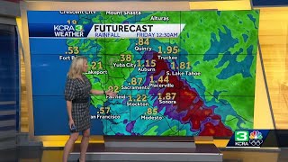 Dec. 23 morning forecast: More rain and snow