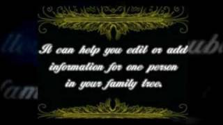 Family Tree Maker Software
