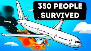 A Plane Caught Fire But 350 People Survived Miraculously