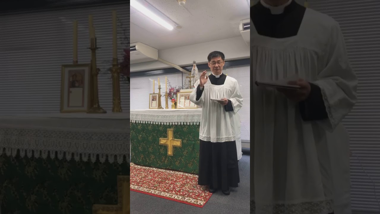 7月4日には大阪で 7月5日は東京で 初土の信心として聖伝のミサに与ってください 初土の信心をしなければならない理由を説明します Credidimus Caritati 私たちは天主の愛を信じた