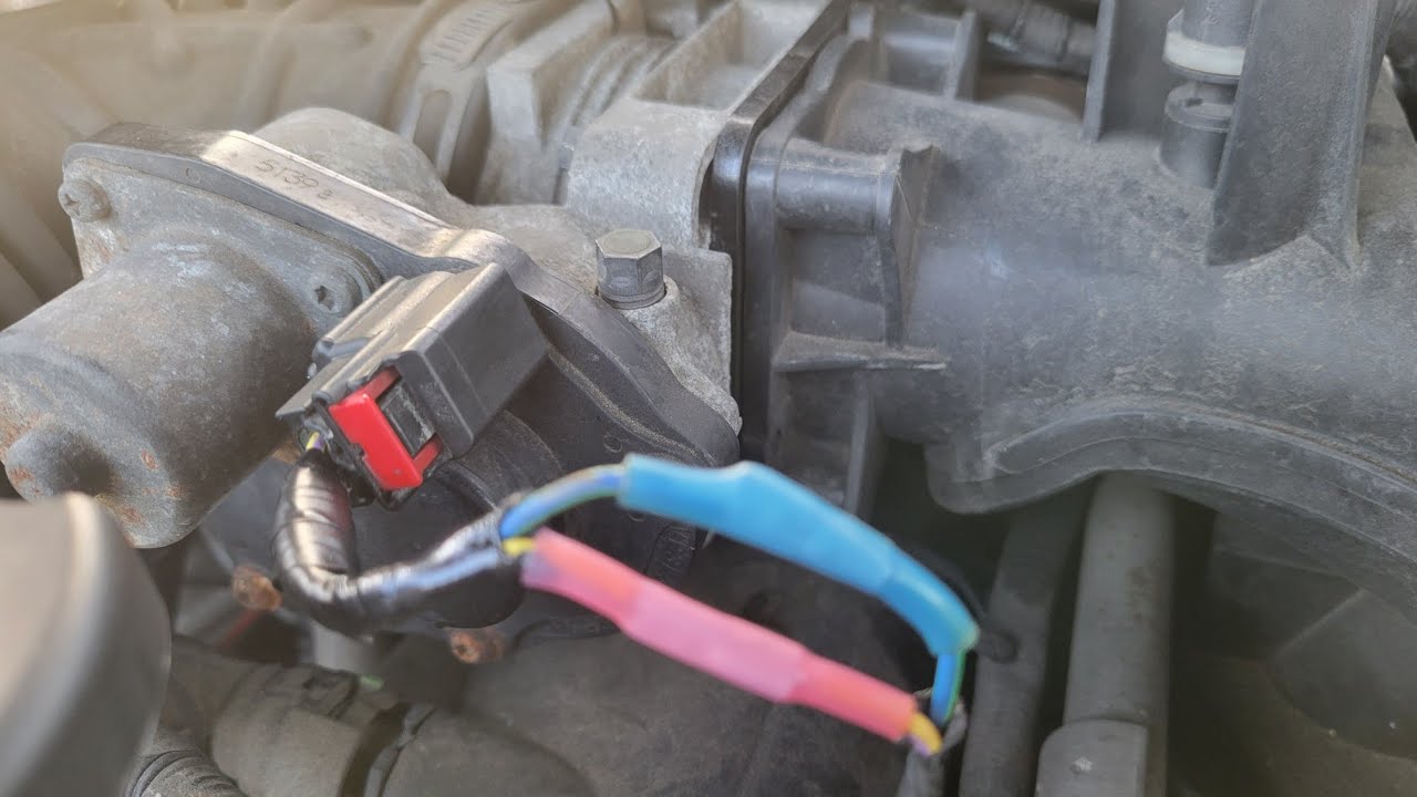 ford explorer broken throttle body electrical connector YouTube