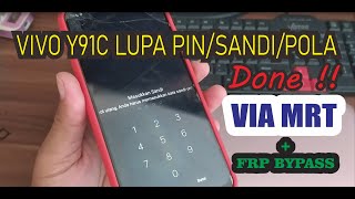 vivo Y91C lupa PIN/Sandi/Pola dan FRP BYPASS vivo Y91C