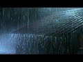🔴 Rain on a Tin Roof for Sleeping 24/7, Deep Sleep with Heavy Rain &amp; Thunder on Metal Roof at Night