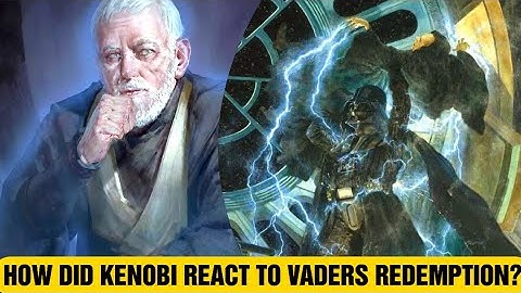 How did Obi Wan Kenobi React to Vaders Redemption at the Battle of Endor? Star Wars #Shorts