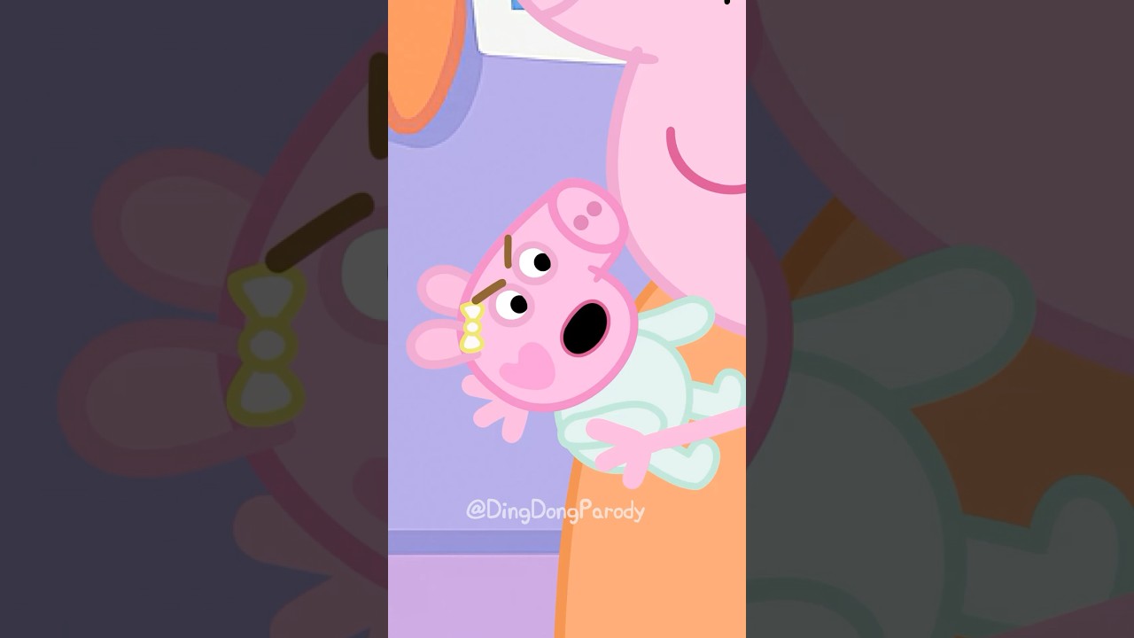 Daddy pig misses EVIE’s first words! 😮 😭👶🏻 