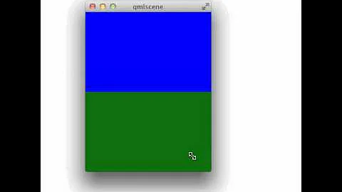 QML Rectangle blinking