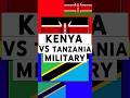 Kenya vs Tanzania military power comparison 2024 #military #tanzaniamilitary #kenyaarmy #kenya