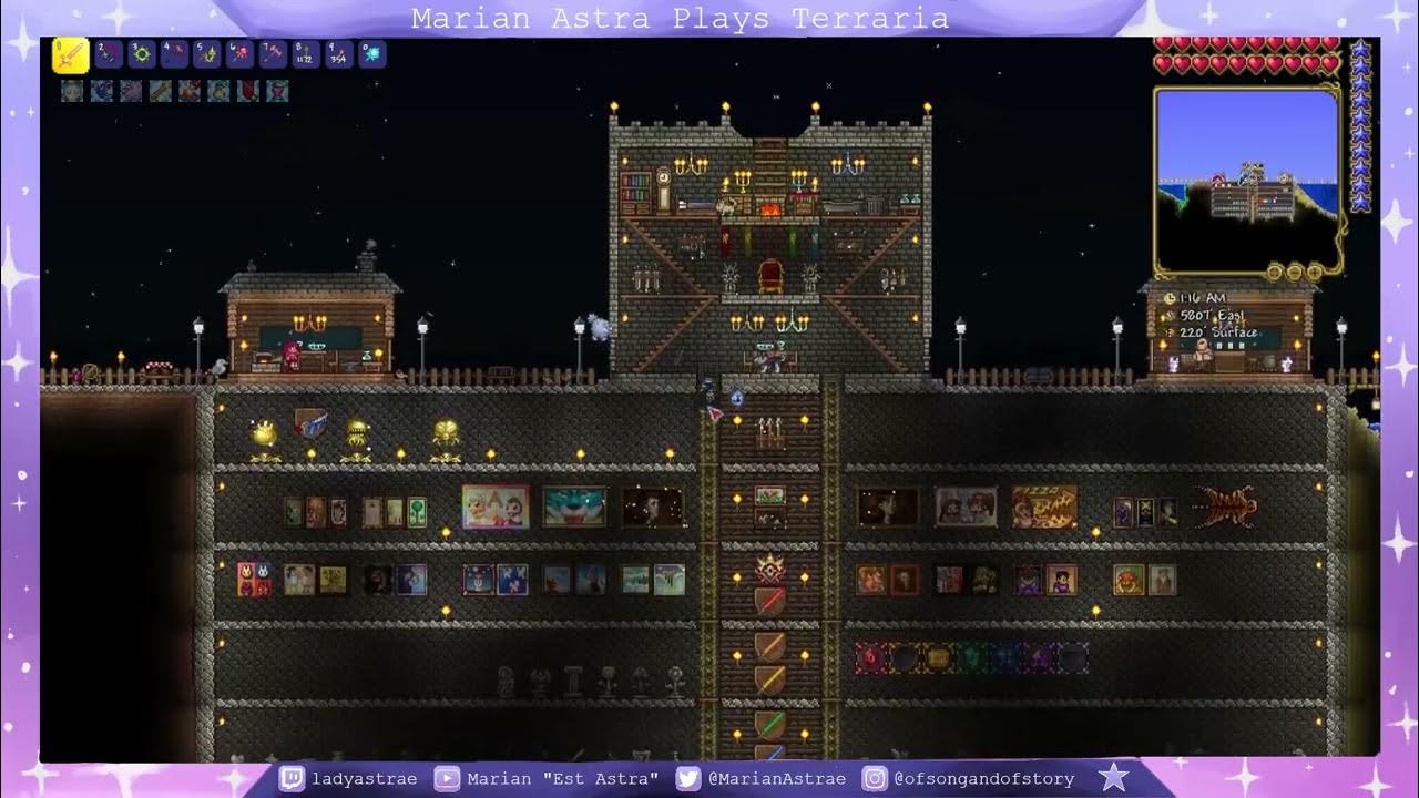 Astra Plays Terraria Part 25 Honey, We've Returned YouTube