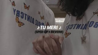 Tu Meri (sped up + reverb)