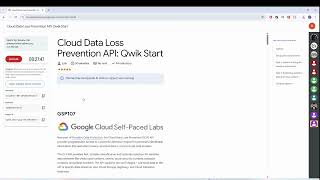 Cloud Data Loss Prevention API: Qwik Start || GSP107 || [2025] #qwiklabsarcade2025  | #arcade
