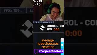 Average Ipeecheetoes Reaction