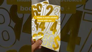 DIY Number Books - learn numbers with this hands-on math craft! Update