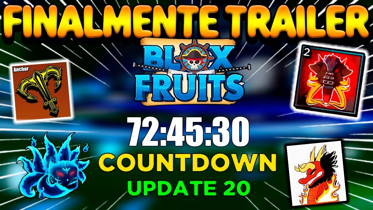 FINALMENTE A NOVA ATUALIZAÇÃO DO BLOX FRUITS! 