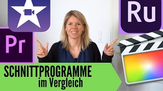 Videoschnittprogramme im Vergleich: iMovie - Rush - Premiere Pro - Final Cut Pro X