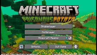 Playing Minecraft... Potato Edition?!