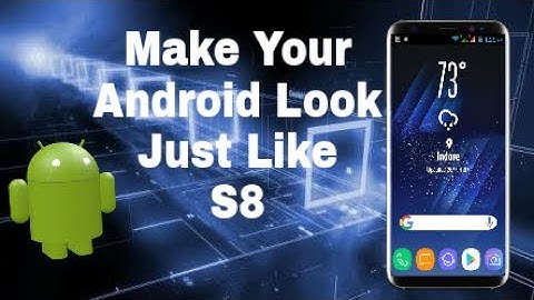 (Hindi)How to make your phone look just like s8 for free|curved screen|