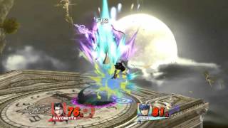 Bayonetta VS Level 50 Marth Amiibo (No Customizations)