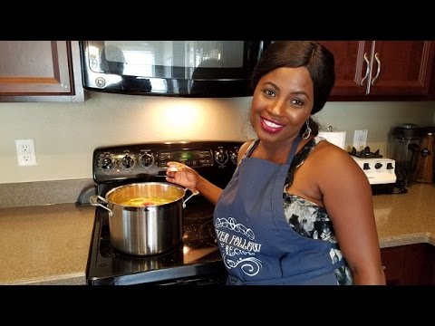 How to make the famous Ghana Peanut Butter Soup!