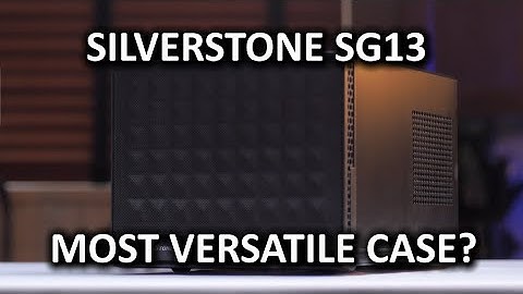 SilverStone SG13 Computer Case - Small form factor with extreme versatility