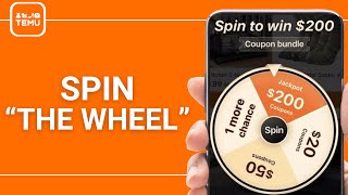 How to Spin "The Wheel" on Temu?