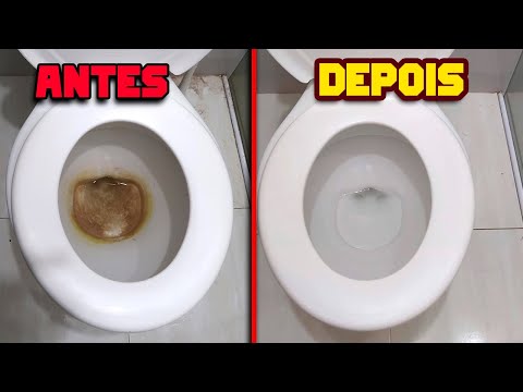 Vídeo: Como posso limpar o fundo do meu vaso sanitário?