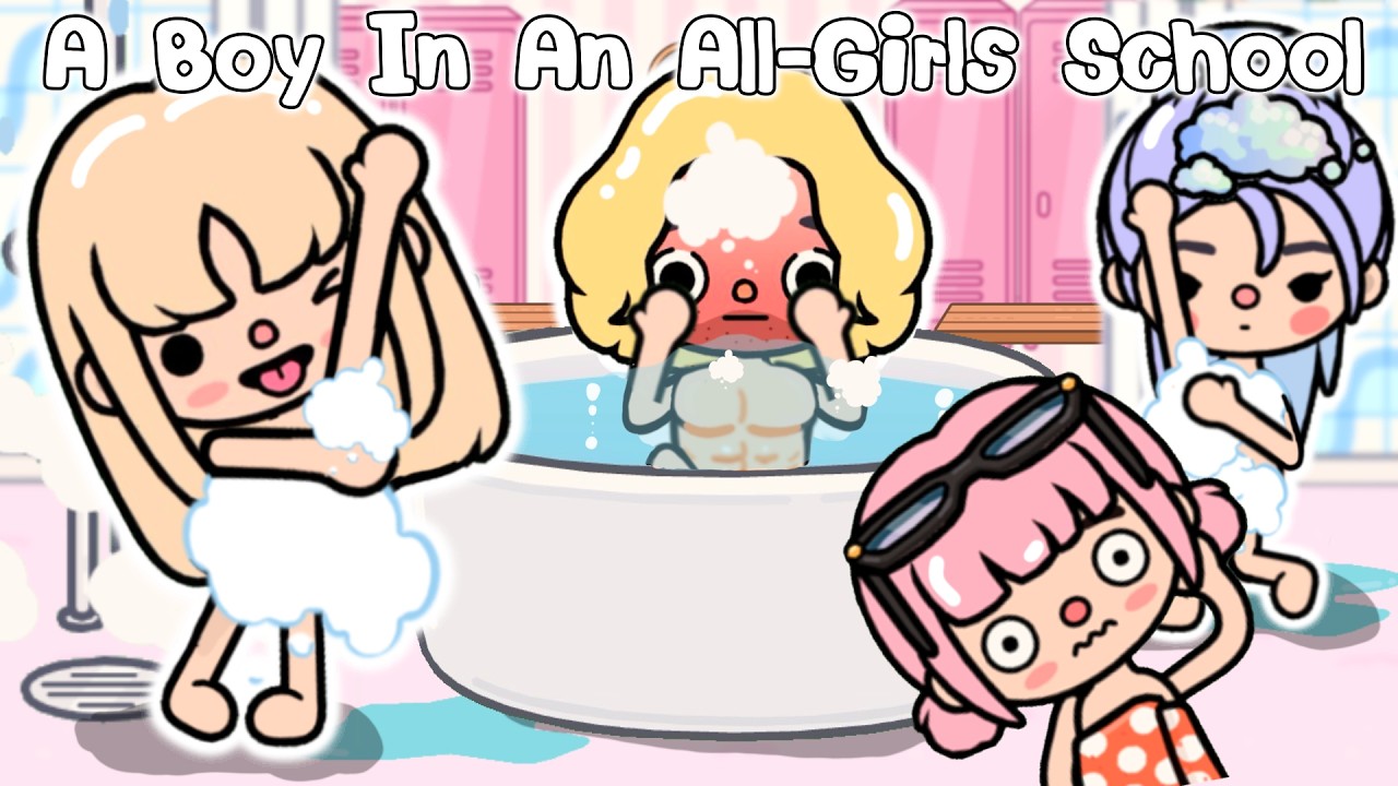 A Boy In An All-Girls School 👧🏼🔥Toca Life Story | Toca Boca