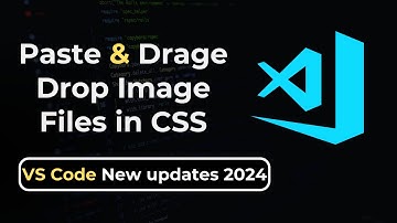 Paste and Drop Image Files in CSS:  Visual Studio Code Updates 2024