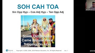 4.3 Right Triangle Trigonometry, part 1