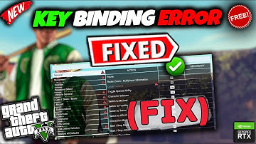 ✅How to fix KEY BINDINGS Error after updating GTA V | 100% Working😍