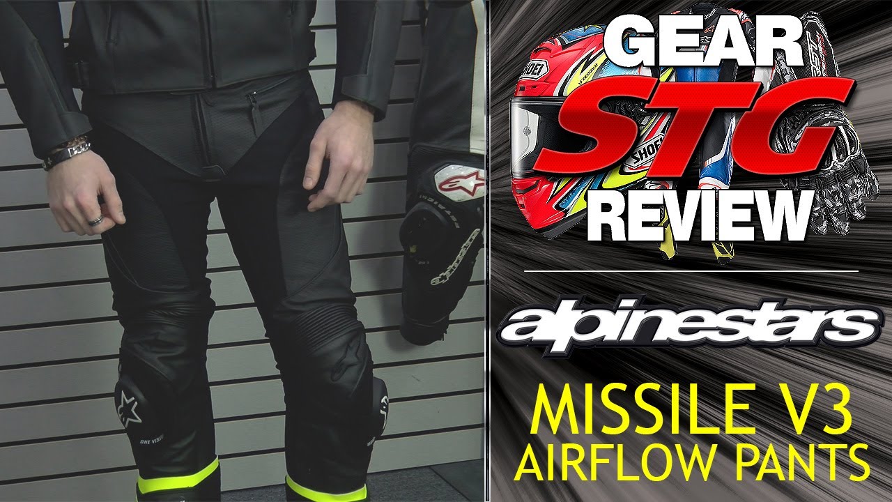 Alpinestars Missile Leather Pants  MotorcycleGearcom