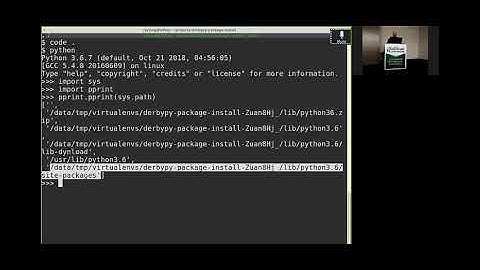 DerbyPy Beginners: Demystifying Python Package Installation (by Randy Syring)
