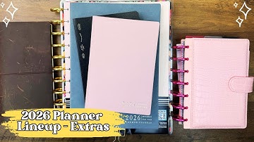 2026 Planner Lineup - Extra Planners, Notebooks, Journals - Happy Planner, TN, Sterling Ink, Stalogy
