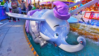 Dumbo the Flying Elephant 2024 - Disneyland Rides [4K60 POV]