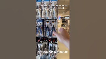 Complete Gundam starter kit. All you need to begin. (Less can do) #shorts #gundam #reels #gunpla