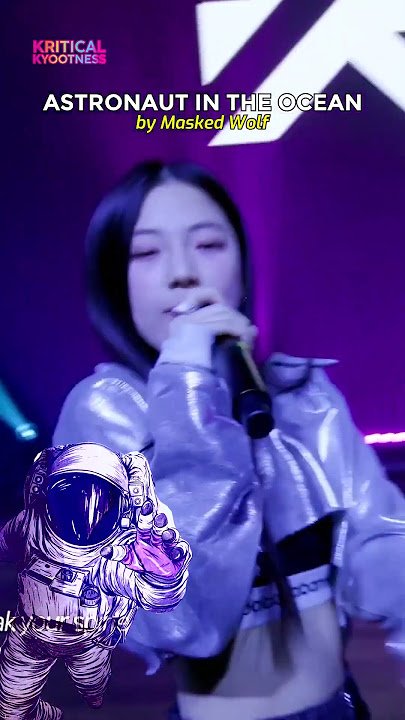 Ruka sings Astronaut in the Ocean #ruka #babymonster #maskedwolf