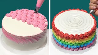 Most Satisfying Cake Design Ideas | So Yummy Chocolate Cake Recipes | Perfect Cake Decorating