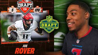 Joe Royer Highlights Reaction | Cleveland Browns - NFL Draft 2026